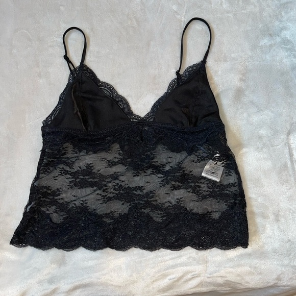 White Fox Boutique Tops - White Fox Black Shirt